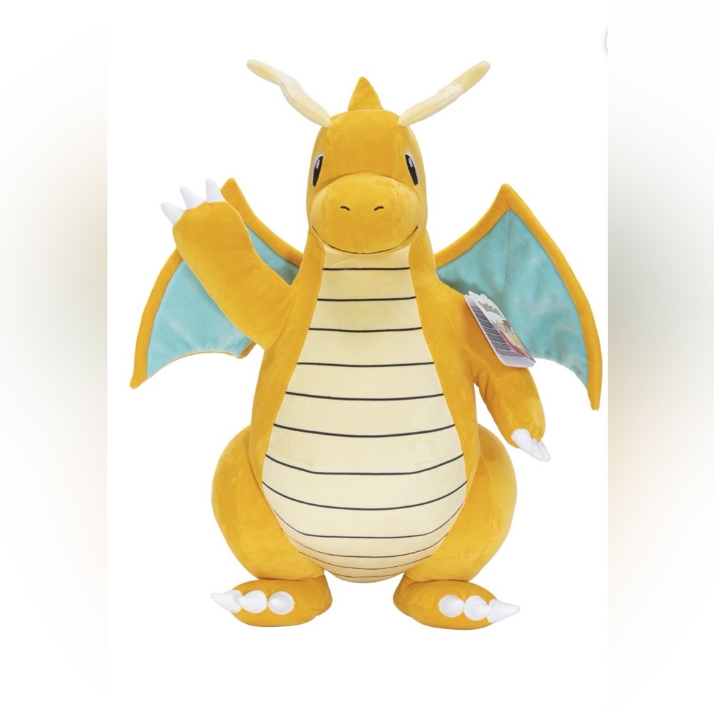 Nwt Pokémon Dragonite 24" Jumbo Plush original Jazwares